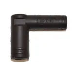 XBE186-1 -  Pipetta Candela Nera Silicone per Moto Varie Marche e Modelli
